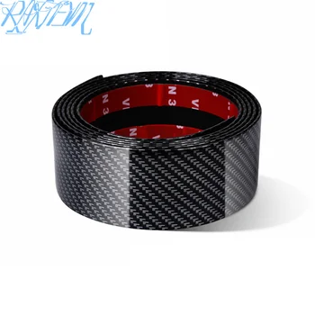 

Car Stickers Carbon Fiber Rubber Styling Door Sill Protector Goods For Hyundai Solaris elantra Sonata i30 Elantra Accent ix35