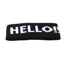 Трикотажная дышащая эластичная повязка на голову для занятий йогой разных цветов