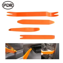 PDR 4 шт. автомобильный тире Автомобильный гвоздь Съемник Радио Аудио Панель дверной зажим отделка удаление Ремонт Прай ручные инструменты