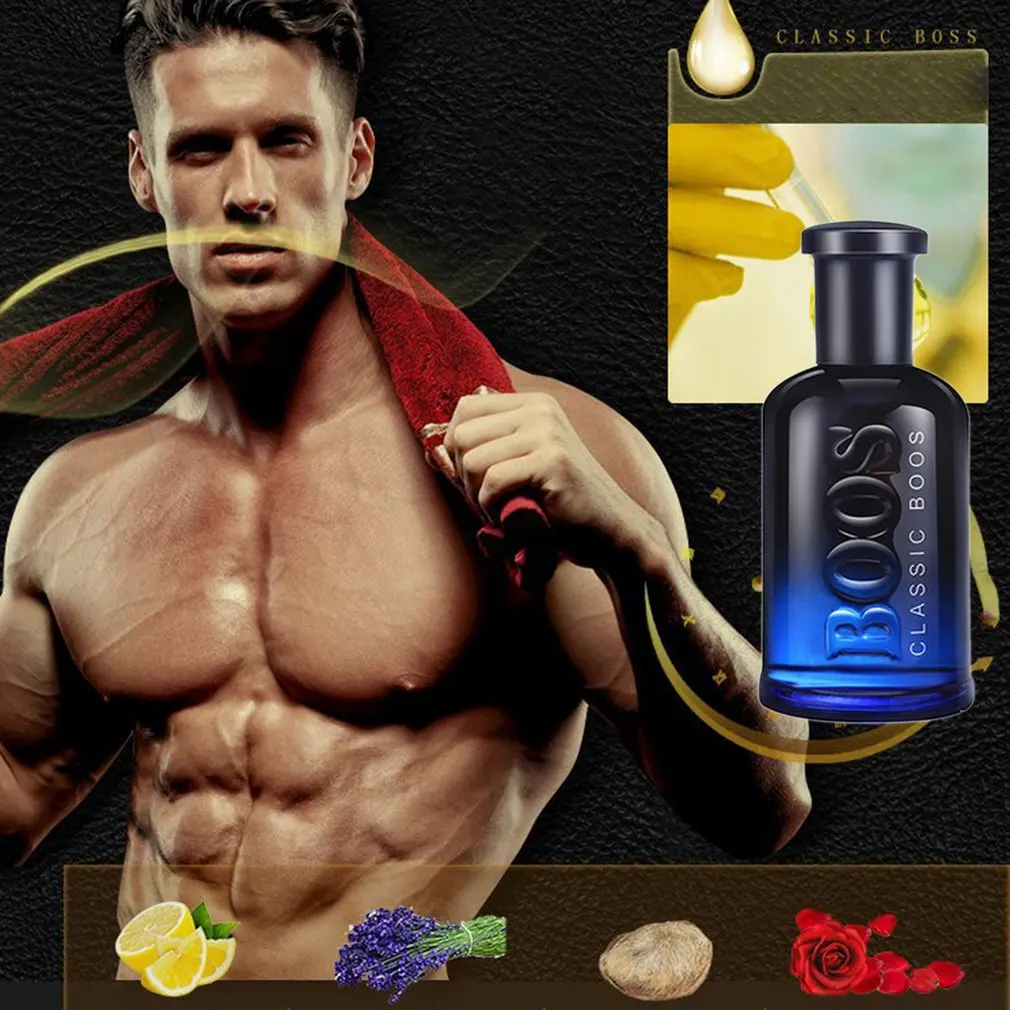 Essential Oil 50ml Natural body aroma Men body fragrance Atomizer Long