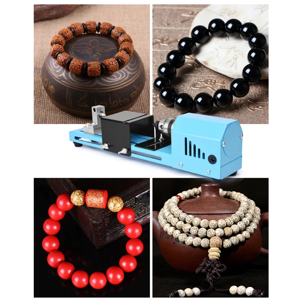 

Professional 150W Mini Beads Grinding Machine Miniature Beads Polishing Lathe Woodworking DIY Drill Rotary Tool