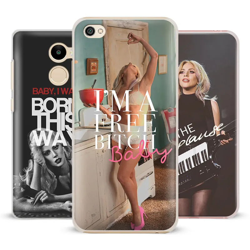 

Lady JOANNE gaga monster lyric quotes Phone Case Shell For Xiaomi Redmi Note 4 4X 5A 6 6A PRO Mi 8 5 5S PLUS Max A1 Note 2 3