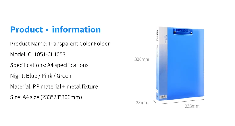 Organizador de Armazenamento de Documentos de Arquivo Pasta de Arquivo de Papel de Teste Material de Escritório de Negócios de Arquivamento Fichário Clipe Produtos Buracos Dupla H-202b a4 9 teste A4 Clipe material de Escritório de