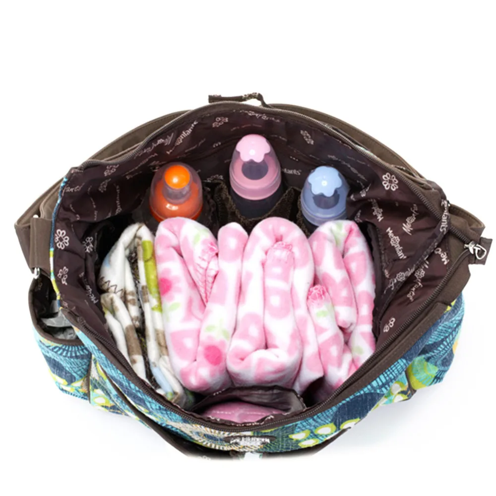 Разноцветная сумка для подгузников большой емкости, мультифункциональная сумка для мамы, сумка для кормления, Одноместный рюкзак для