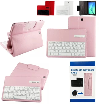 

For Samsung GALAXY Tab A 9.7 T550 T555 P550 P555 Removable Bluetooth Keyboard Portfolio Folio PU Leather Case Cover
