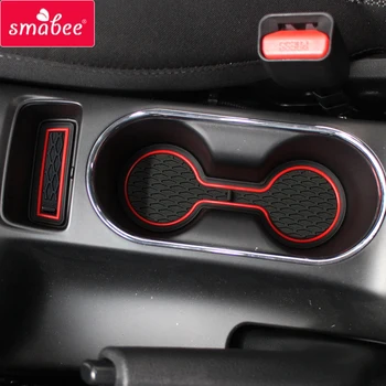 

Smabee Anti-Slip Gate slot mat For KIA Forte YD 2013 2014 2015 2016 2017 2018 K3 Cerato Accessories Cup Holders Non-slip mats