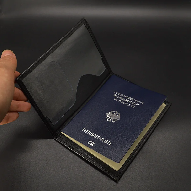 Germany Passport Cover Women Travel Wallet Passport Holder Pu Leather Case Passports Reisepass Deutschland protector