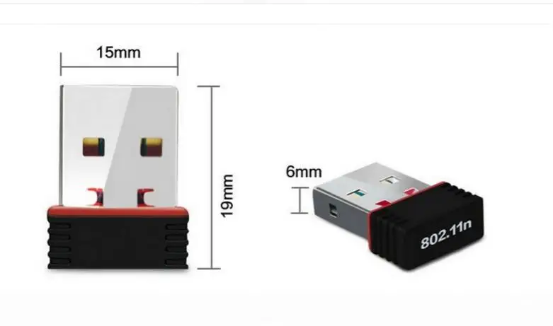 100 шт./лот 150 м Mini USB беспроводной сетевой карты Wi-Fi передатчик сигнала/приемник для рабочего WLAN USB адаптер СЖД Диск Pet