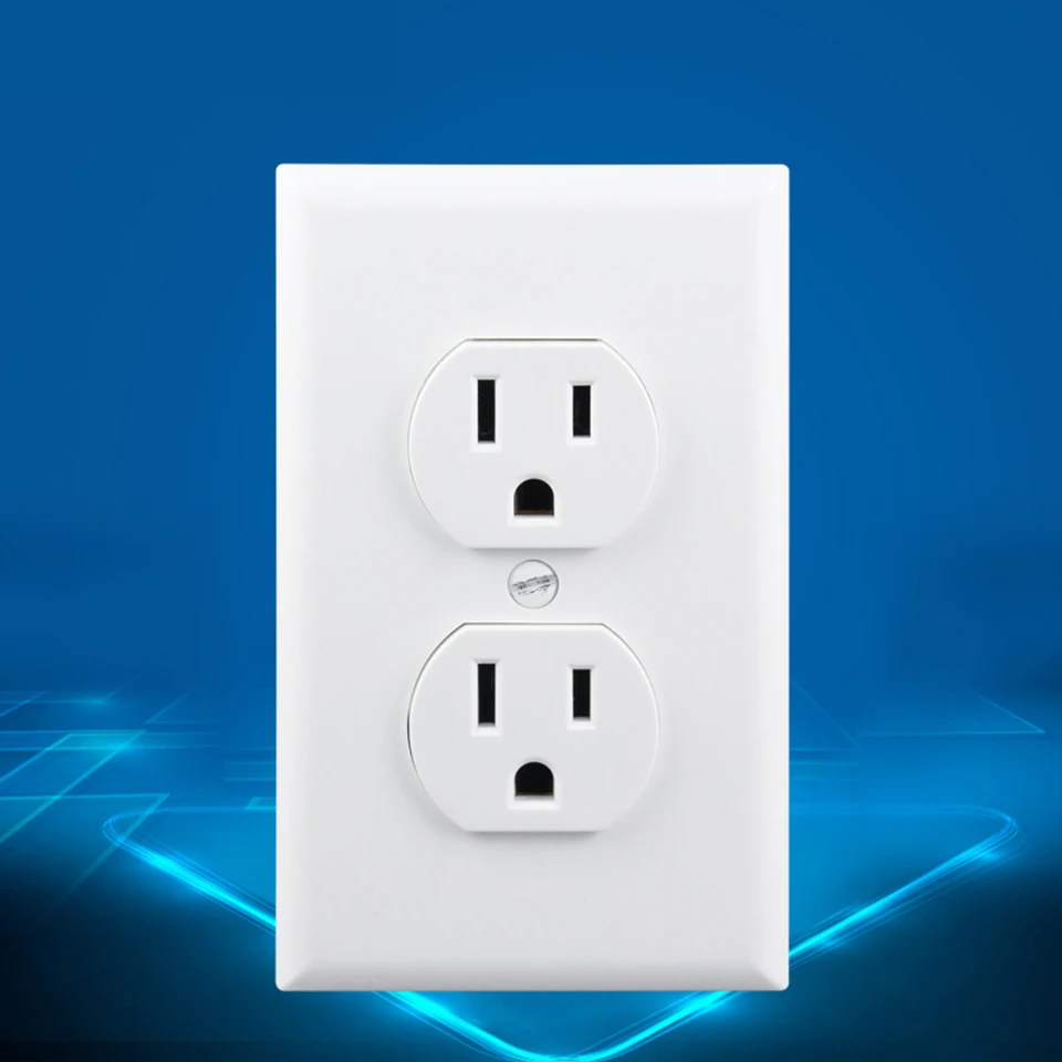 Настенная USB розетка с двумя портами 115 мм 110 250 в перем. Тока|Электрические