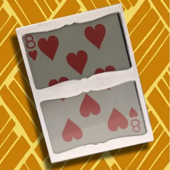 Sealed Card in Frame Magic Tricks Magician Apear Magie Close Up Accessories Prop Illusion Gimmick | Игрушки и хобби