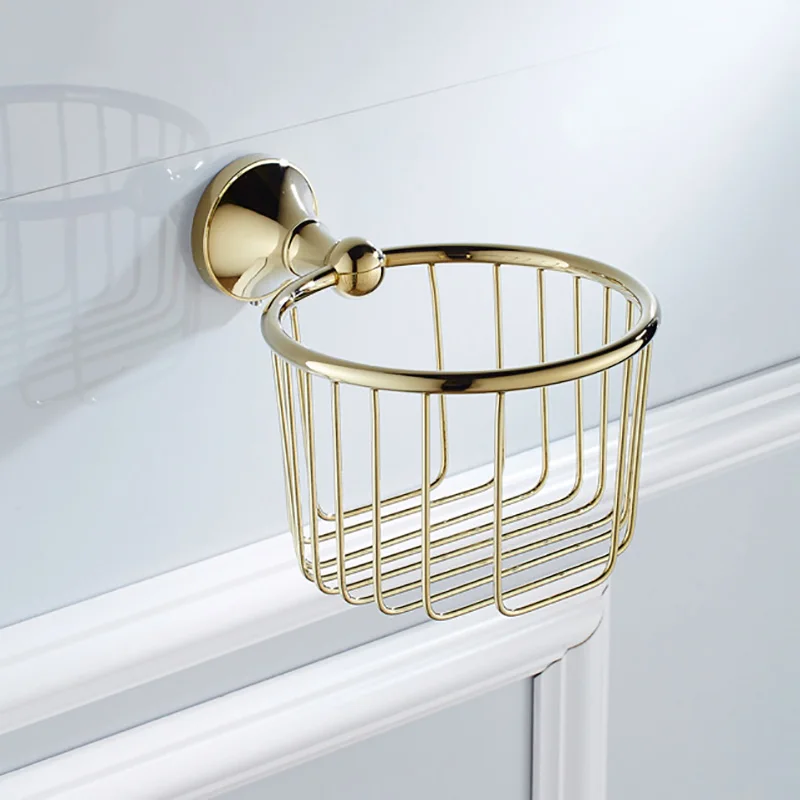 gold paper holder brass
