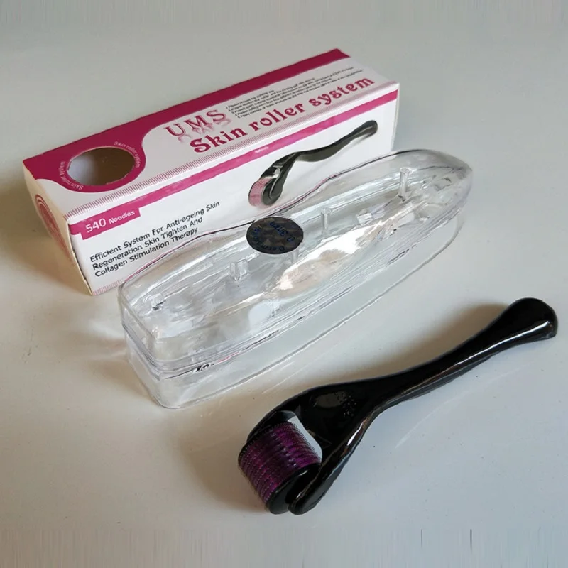 DRS 540 микро иглы Дерма ролик Титан mezoroller microneedle dr ручка машина для ухода за кожей и
