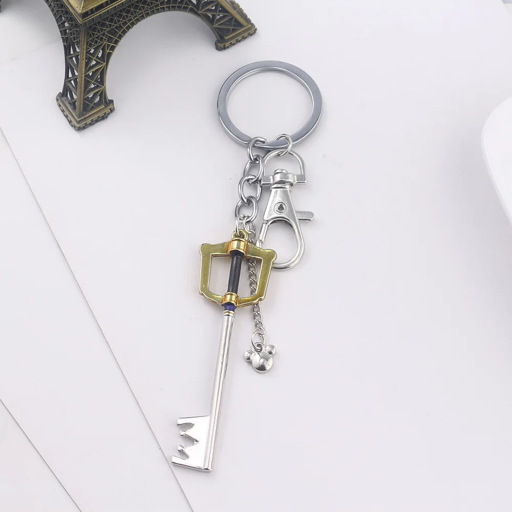 Kingdom Hearts аксессуары для косплея Sora's Keyblade подвески с ключиками брелок Аниме