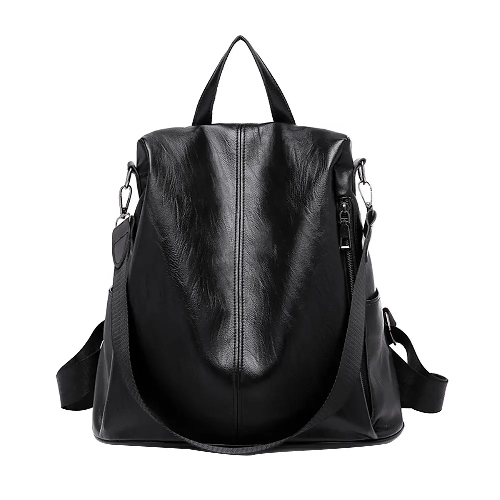 

Maison Fabre Backpack female School Backpack Anti-theft Backpacks Casual Wild Soft Leather Dual-use Drop shipping CSV O1225#25
