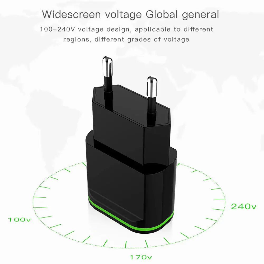 USB C 5 в 2A EU Plug USB быстрое зарядное устройство для мобильного телефона настенная Зарядка для xiaomi pocophone f1 mi A1 A2 Lite A3 Google PIXEL 2/PIXEL XL