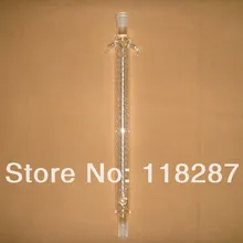 Витой стеклянный конденсатор, 400 мм, 24/29, химическая Лабораторная посуда, лабораторный стеклянный конденсатор