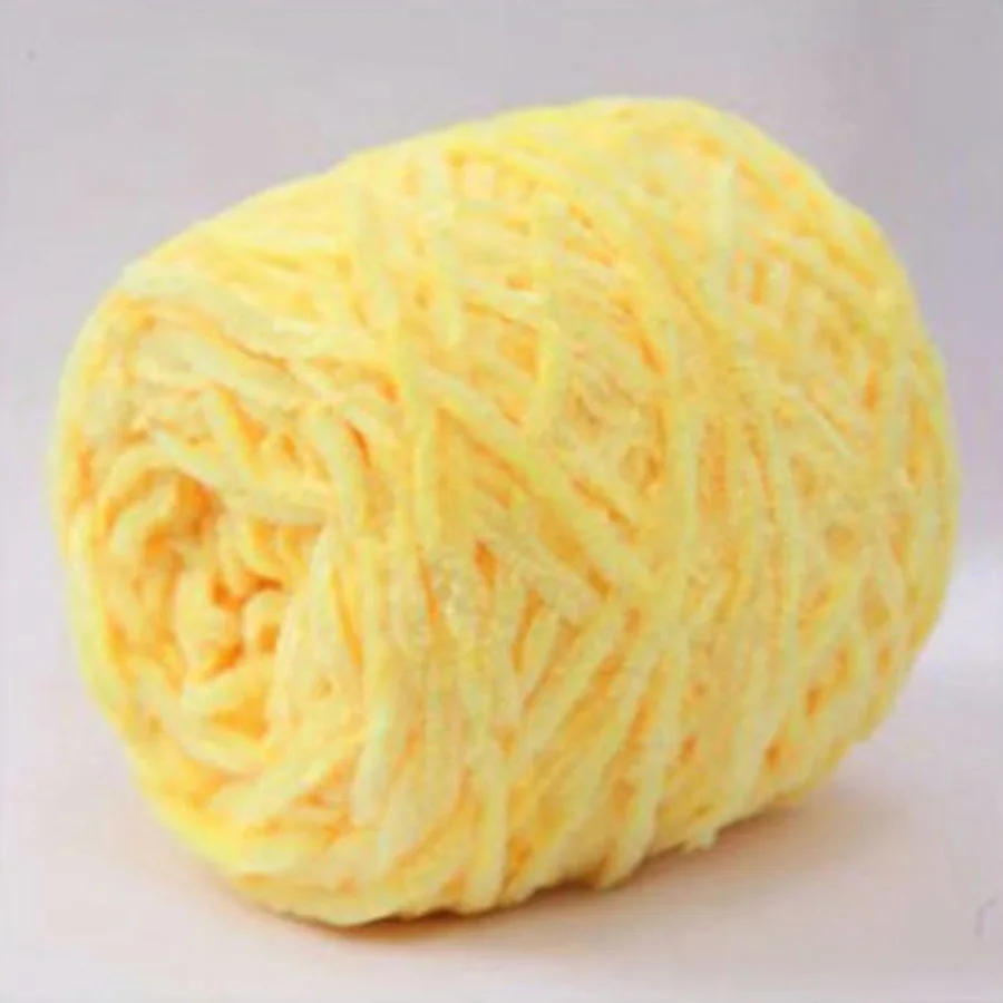 100 г/шт. мягкая Chenile пряжа для DIY крючком ручной вязание пальто куртка вязаный свитер нитки для зимы Детские теплые Hart - Цвет: 22