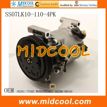 

HIGH QUALITY AUTO AC COMPRESSOR SS96 FOR 95201-77GB2 9520177GB2 W08K0821064 W04K056332 95200-77GB2