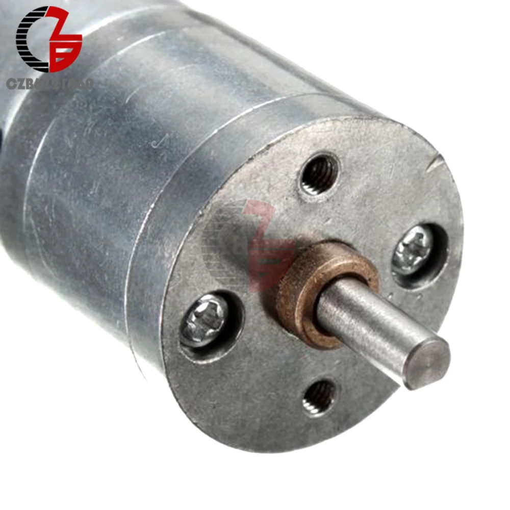 12V DC 60RPM Powerful Torque Micro Speed Reduction Gear Box Motor