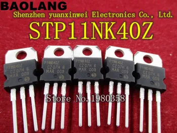 

Free shipping 10pcs/lot P11NK40Z STP11NK40Z New Original