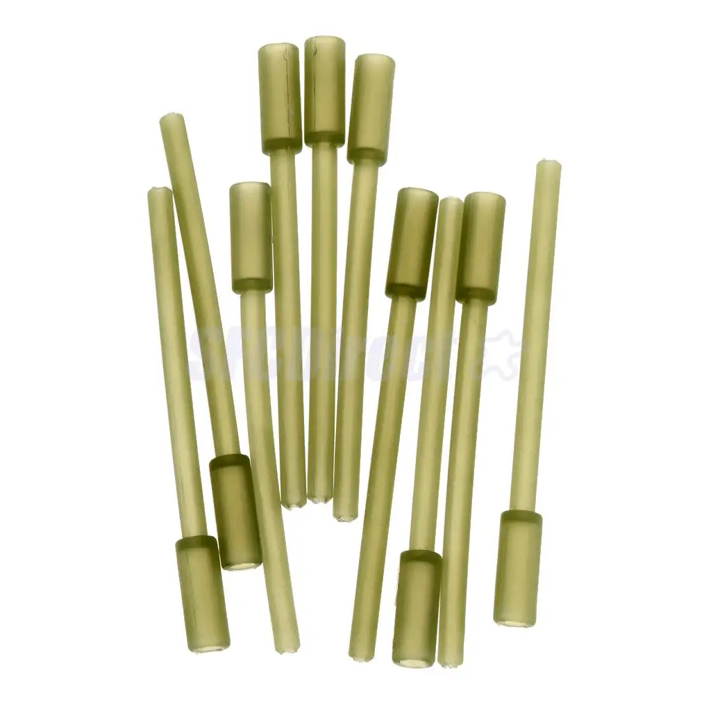 10/20/30pcs Carp Fishing Hard Inline Lead Inserts Shockleader Sleeve Making Equipment Deep Zone Teriminal Tackle