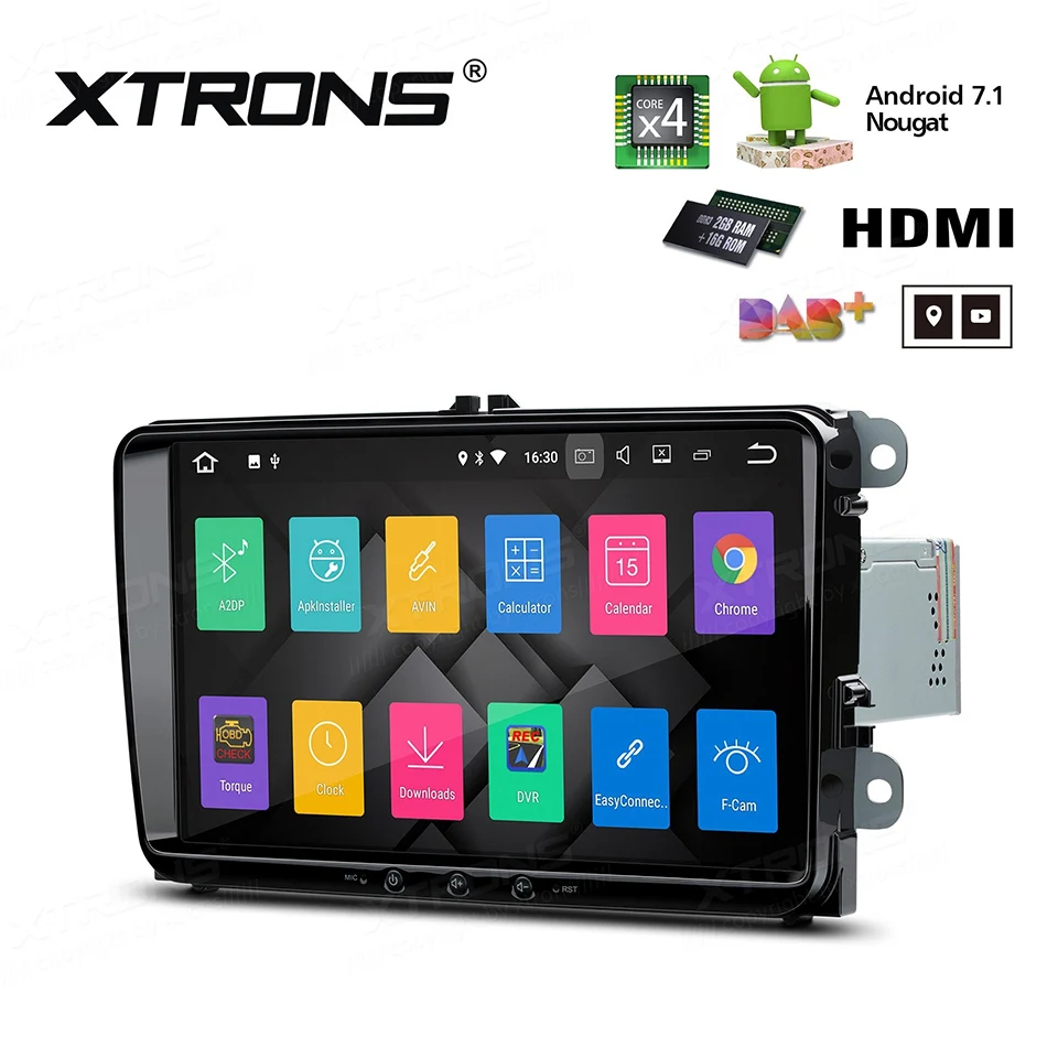 Android 7 1 TPMS OBD2 DAB + Din автомобильное радио GPS подходит для VW Volkswagen Skoda Seat Bora Caddy Golf Jetta Polo