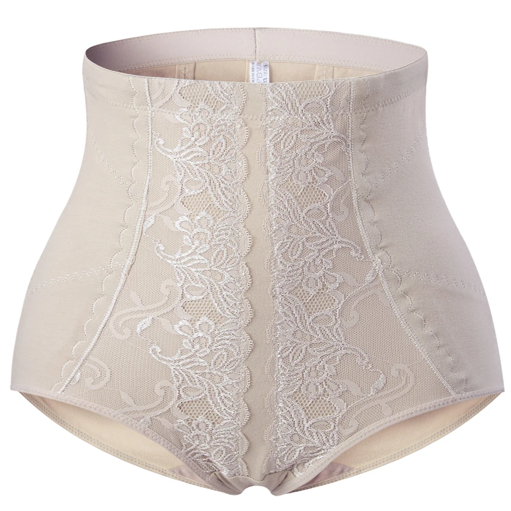 Slimming Underwear With High Waist Abdomen Control Shaper Body Ladies Tummy Control Panties Plus