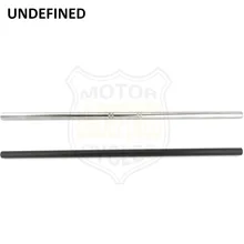 7/" 22 мм Универсальный мотоцикл велосипед черный хром прямые Стиль Бар Руль Chopper Bobber Cruiser Кафе Racer неопределенных