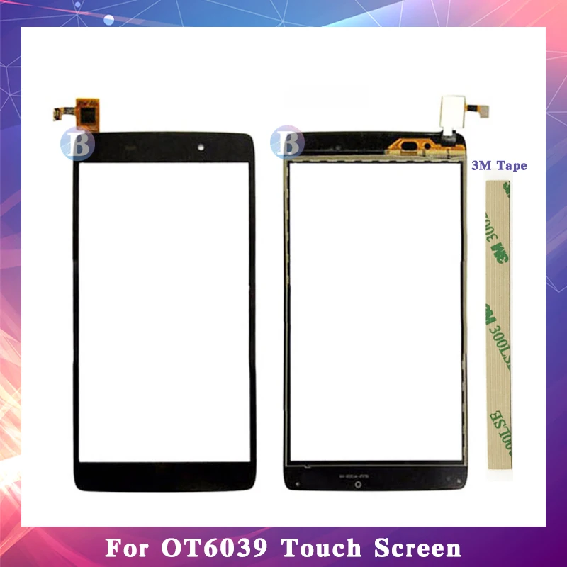 

4.7" For Alcatel One Touch Idol 3 OT6039 6039 6039Y Touch Screen Digitizer Sensor Outer Glass Lens Panel Replacement