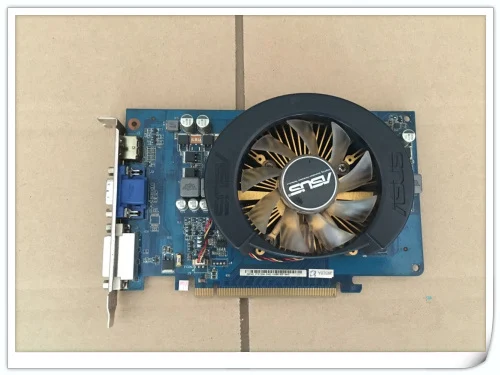  Used Independent Game Graphics for ASUS GT440 Smart Shark 1G DDR3 128bit DVI HDMI VGA 