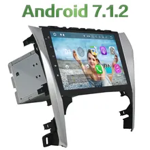 Android 7.1.2 Quad Core 2 Din 10.1” 2GB RAM LCD Touch screen car radio player support BLUETOOTH for Toyota Camry 2012 2013