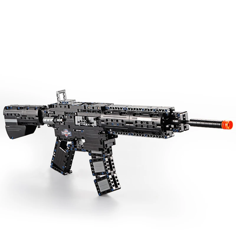 Классный современный военный M4A1 карбин Резиновая лента пистолет строительные