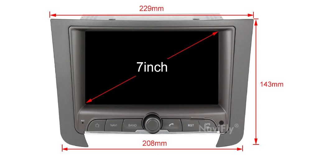 Flash Deal Android 9.0 2GB + 16GB + 4 core Car DVD Player Wifi Bluetooth RDS RADIO GPS Map For SsangYong REXTON 2012 2013 -2016 6