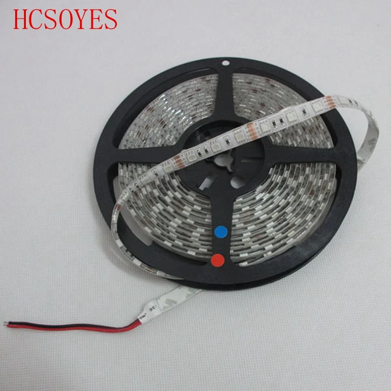cheap DC12V Grow Plants RedBlue=51 RedBlue=71 RedBlue=81 optional waterproof 60pcs m 5050 SMD LED Fill Aquarium Strip Light