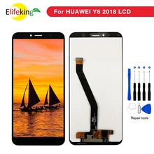 Écran tactile LCD avec châssis pour Huawei Y6 2018, pour Huawei Y6 Prime 2018, ATU L11 L21 L22 LX1 LX3 L31 L42=