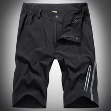 ICPANS быстросохнущие бермуды Рубашки домашние человек молния мужские шорты Карго летние тонкие Для мужчин для девочек; Детские шорты; цвет: черный, синий серый плюс Размеры 4XL