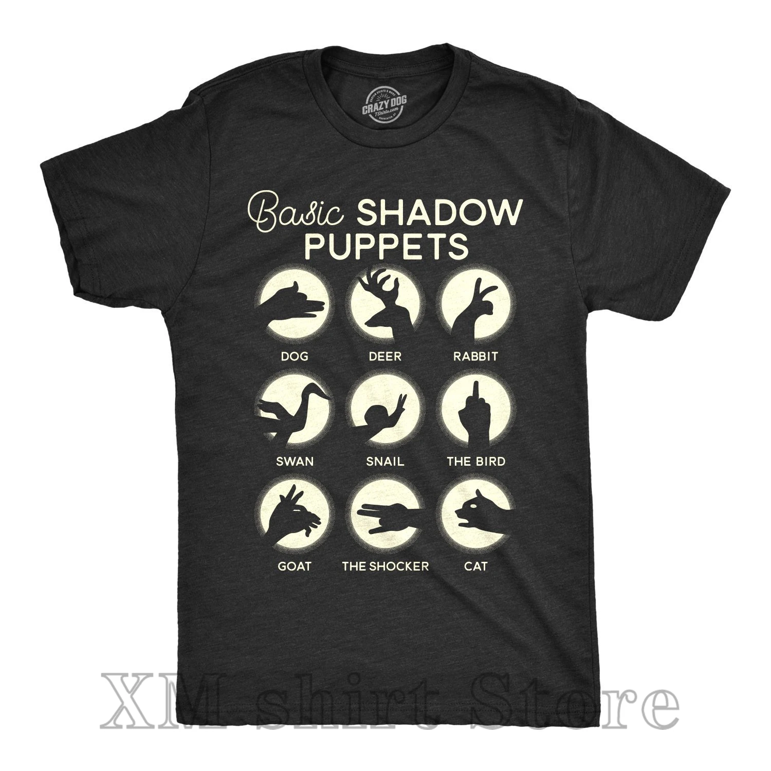 

Offensive Shirts Basic Shadow Puppets Sarcastic Shirts Men The Bird Offensive Shirt For Men Inappropriate Shirts The Shocker