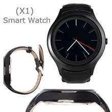 Waterfroof Kreis K18 3G Android-Handy Smart Uhr X1 smartwatch 1,3 zoll IPS Android 4.4 IOS mit GPS WIFI SIM Herzfrequenz 4G ROM