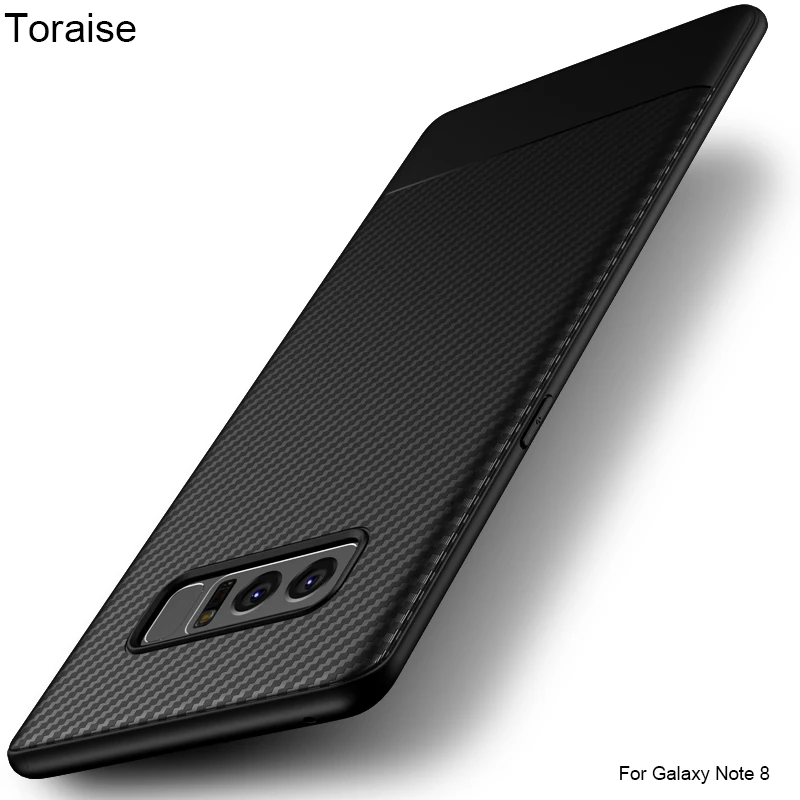 Toraise For Galaxy Note 8 Case Luxury Carbon Fiber Ultra