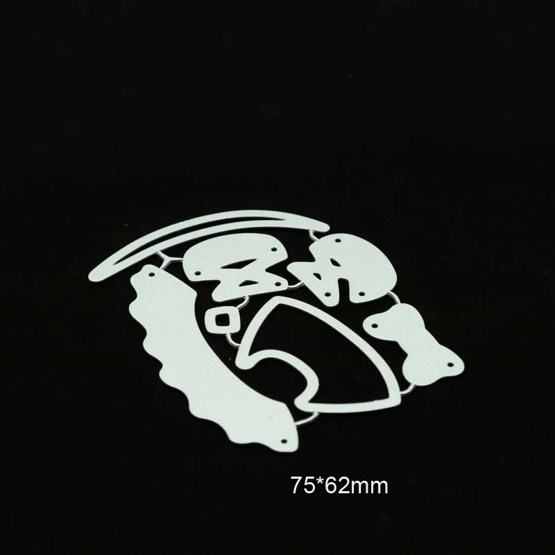 Bear Dress cutting die 1