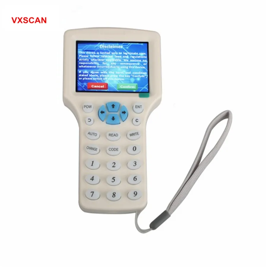 

Super Smart Car Key Machine ID-IC Card Copy Device (English Version)