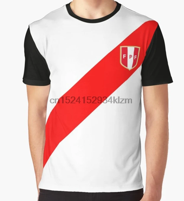 

All Over Print T-Shirt Men Funy tshirt Peru Short Sleeve O-Neck Tops Tee women t shirt
