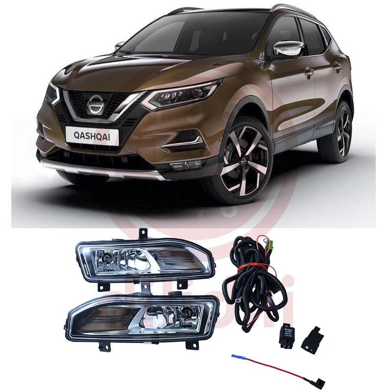 

OEM Fog Light Lamps Kit for Nissan QASHQAI VISIA MICRA 2017 2018 2019 SAE F3 15