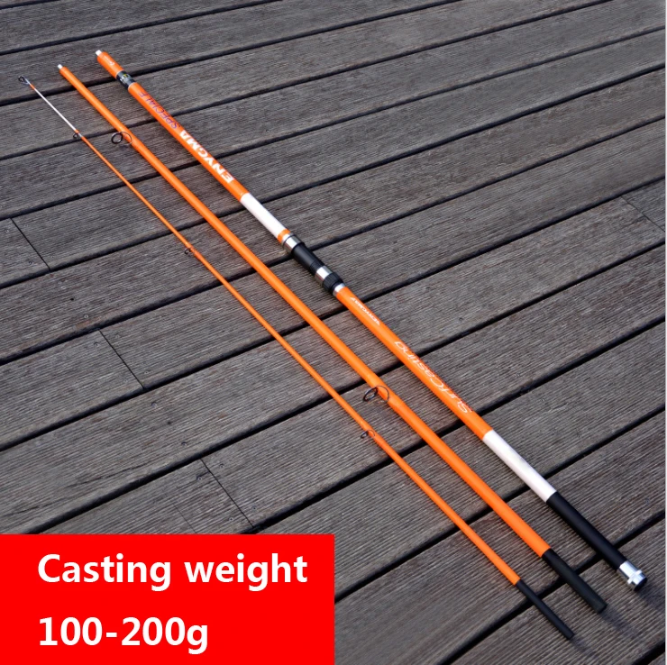 + 60 Action 100/300 gr ++ BRAND NEW Surf rod lineaeffe Range mt3 