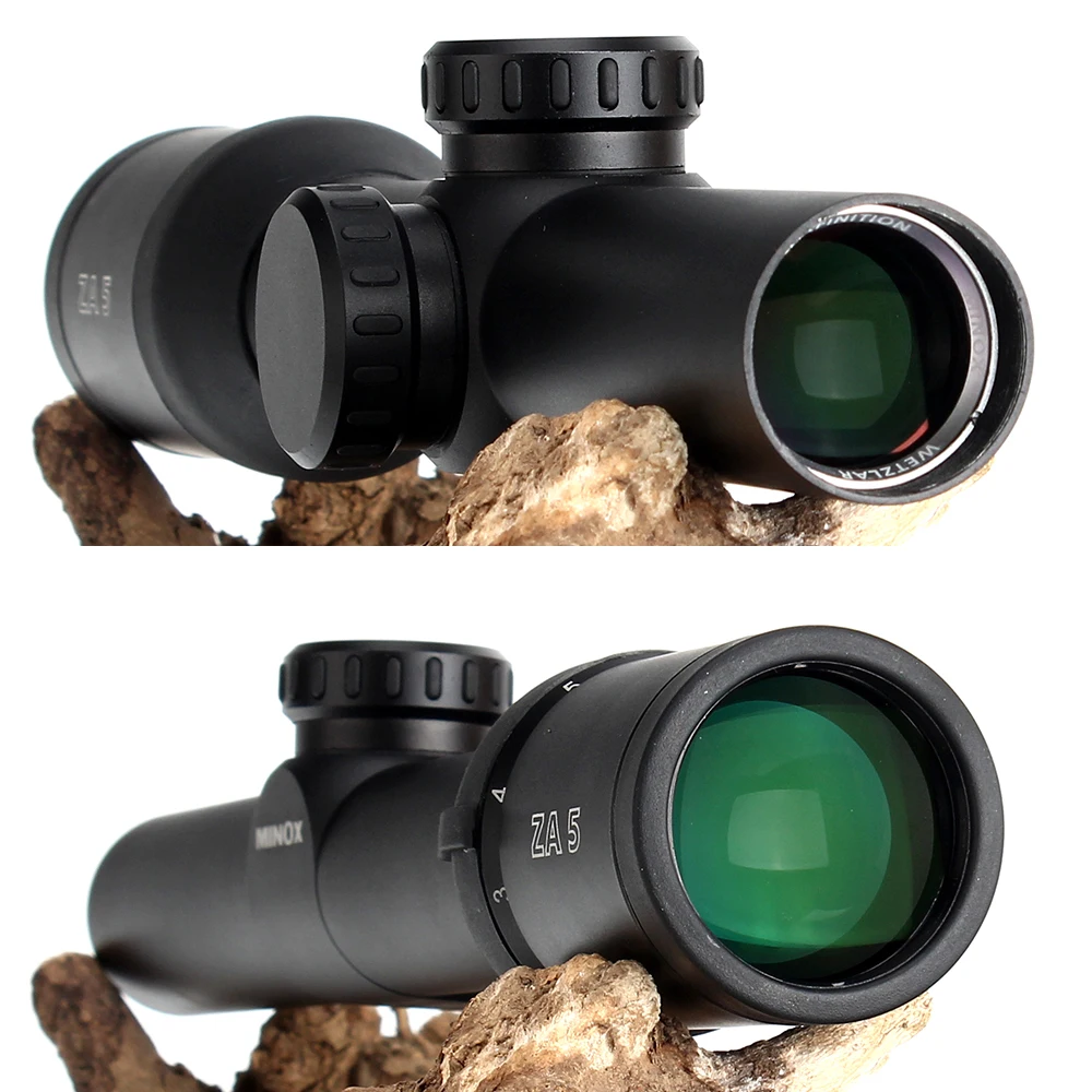 MINOX ZA 5i HD 1.2-6X24 IR BDC 800 Reticle Compact Hunting Rifle Scope Long Eye Relief Tactical Optical Sight RifleScopes (2)