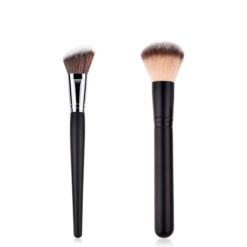 

1Pcs Professional Makeup Brush Face Loose Powder Blending Contour Blush Brush Soft High Quality Kabuki Brush PVC Packing T01321