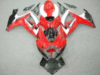 

Red Black Fairing kit for SUZUKI GSXR600 750 06 07 GSXR600 750 2006 2007 GSXR600 GSXR750 GSXR600 750 K6 06 07+ 7 Gift