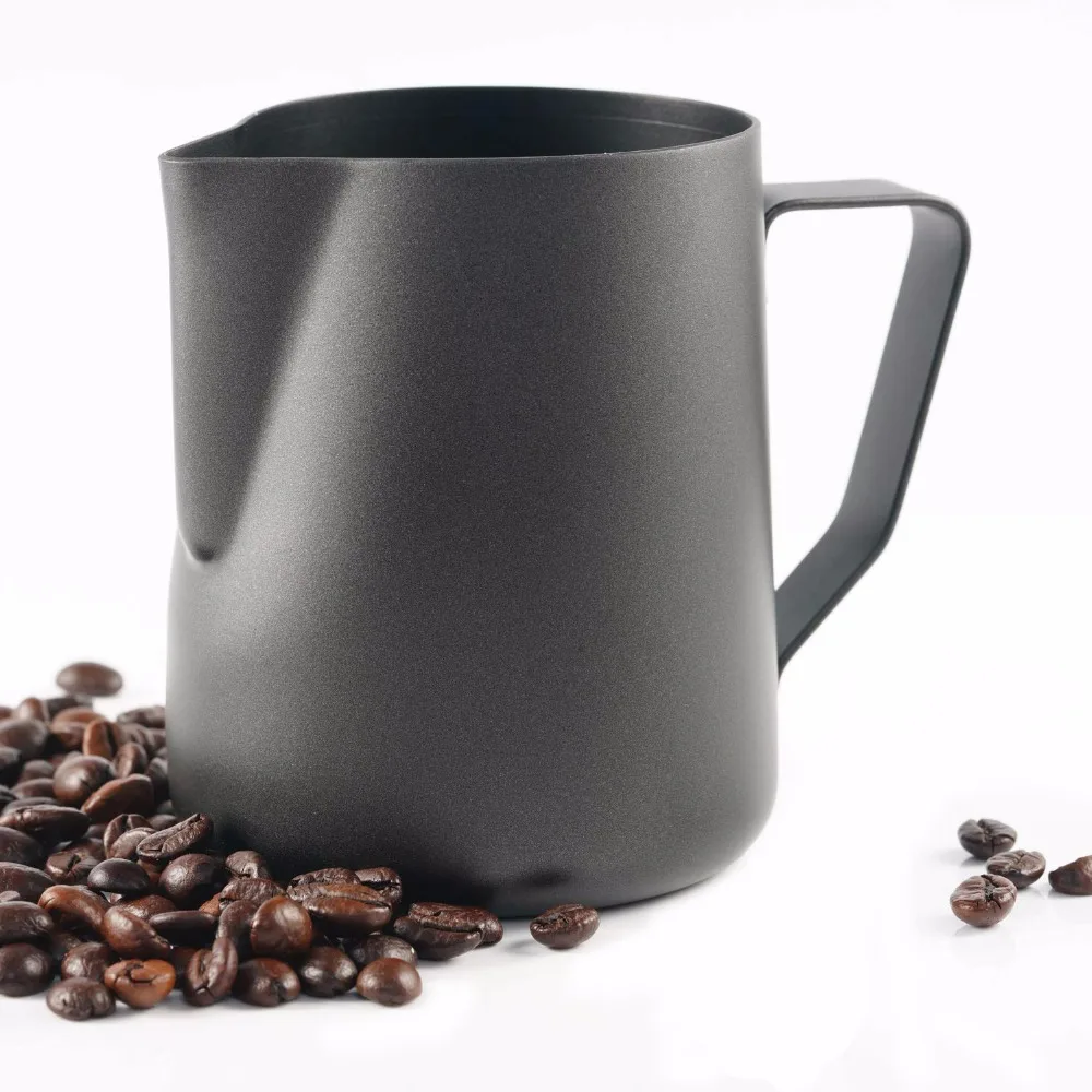 

Leeseph Milk Frothing Pitcher Jug, Matte Black Stainless Steel Coffee Pot, Suitable for Coffee, Latte and Frothing Milk
