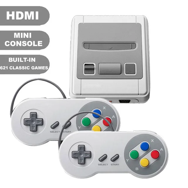  Mini TV Game Console Support HDMI 8 Bit Retro Video Game Console Built-In 621 Classic TV Games Hand