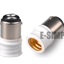 BA15D к E14 лампа база конвертер, ba15d к e14 канделябр светильник адаптер E14 лампа держатель к BA15D лампа база, CE Rohs